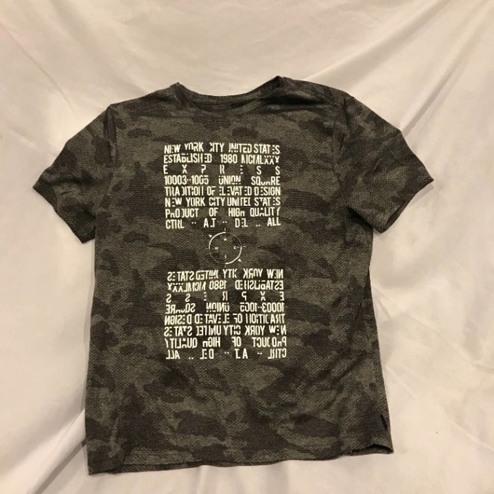 Men's Camo "Dri-fit type" Shirt